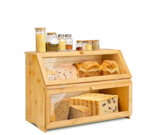 Bamboo Bread Box