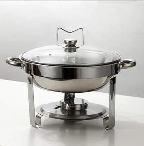 Stainless Steel Chafing Dish - Silver