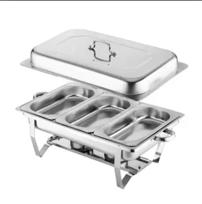 Two-Tray Stainless Steel Food Warmer